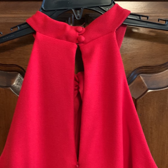 Red Julia Jordan jumpsuit- Size 6. Like new condition. Worn once. - Picture 5 of 9